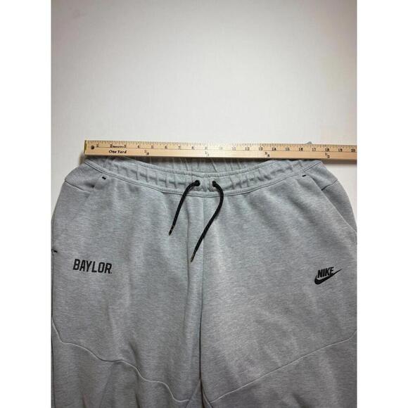 Nike Baylor Bears NCAA Sportswear Tech Fleece Jogger Sweatpants Men XXL Gray - Picture 7 of 7